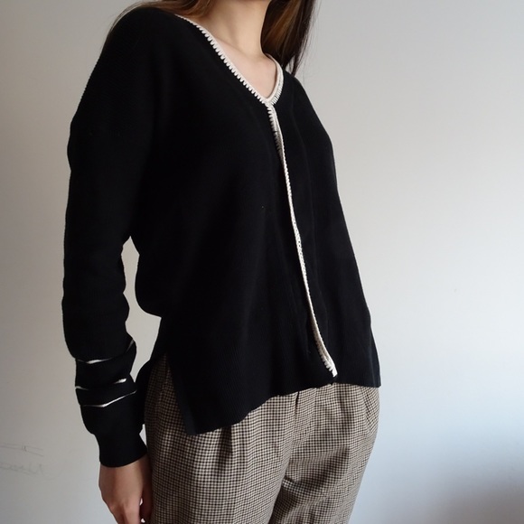 DEREK LAM V-NECK SWEATER - Picture 2 of 7